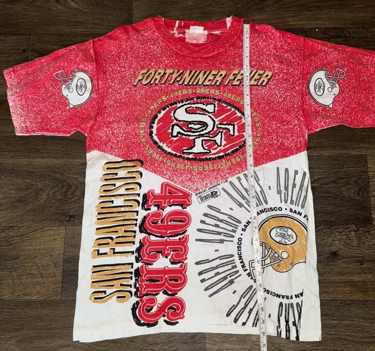 "Forty-Niner Fever" All-Over Print Tee