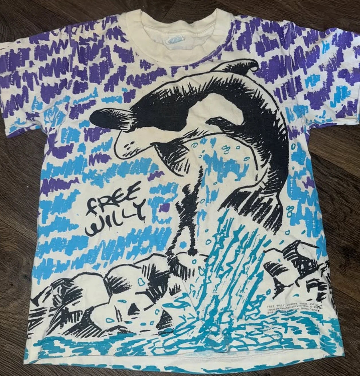 Free Willy All-Over Print Tee